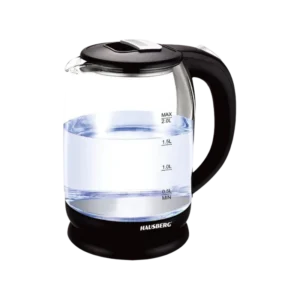 Hausberg HB-3616 Bouilloire en verre 2L 1500–1800W