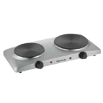 Taurus Volcano Duo Inox – Plaque Électrique Double Feu 2500W